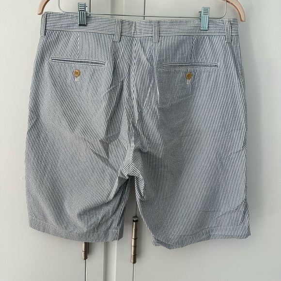 J. Crew Seersucker Shorts, Size 33 - Picture 2 of 4